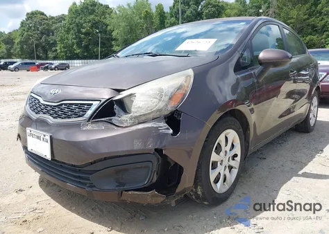 2015 Kia Rio Ex из США, поврежденный, VIN KNADN4A34F6500474